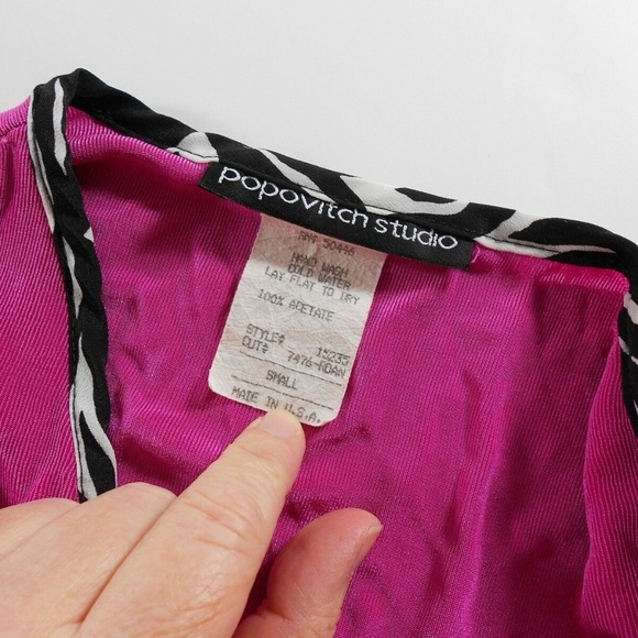 Popovitch Small Pink Cardigan Sweater - Picture 6 of 8